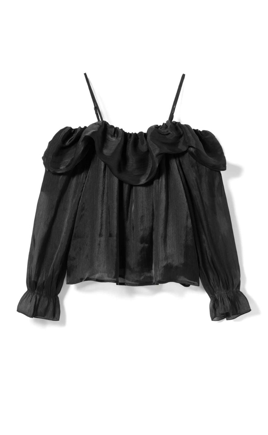 Noella Bluse - Miya - Black
