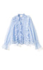 Noella Bluse - Myrtia - Air Blue