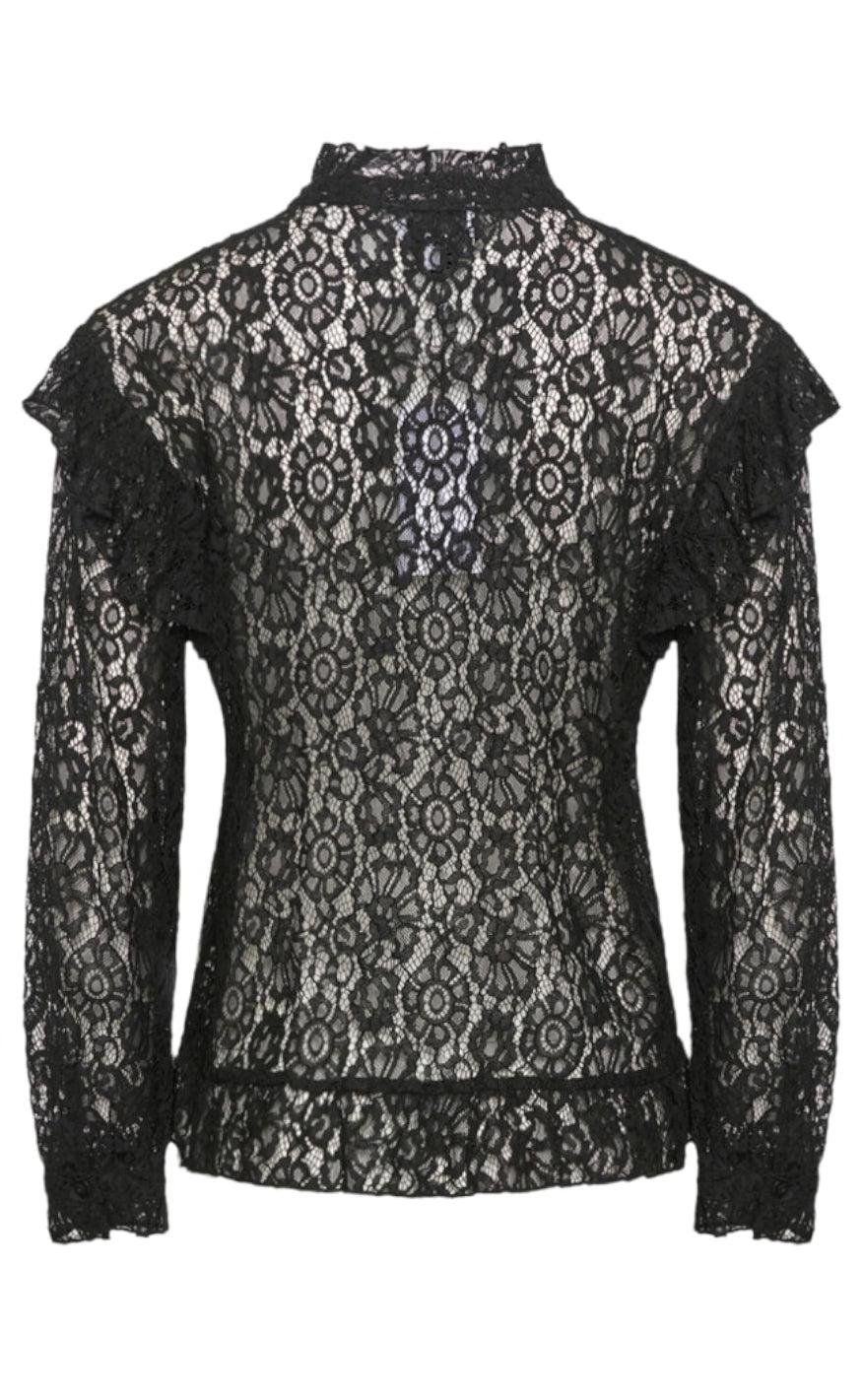Noella Bluse - Remi Ruffle - Black