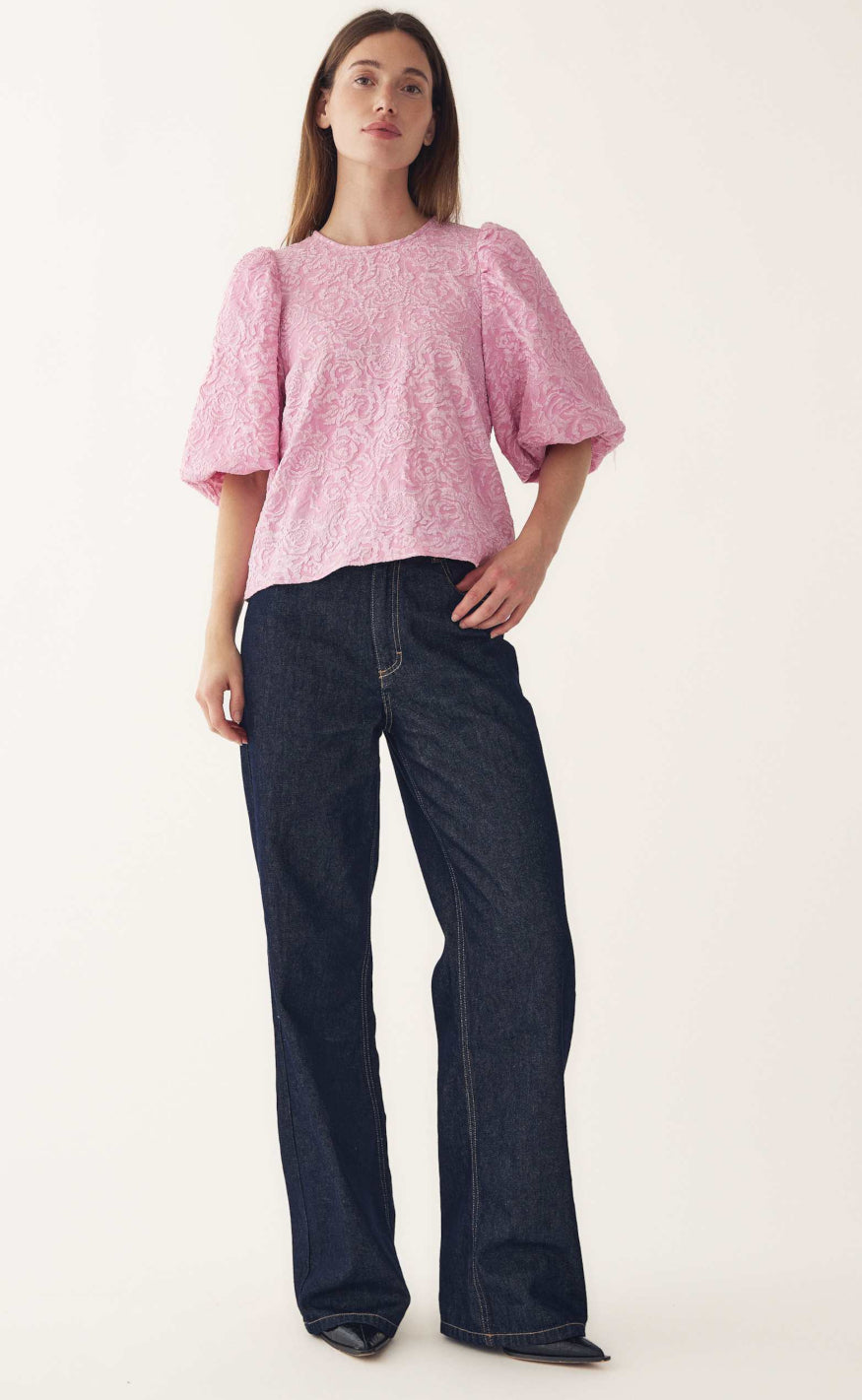 Noella Bluse - Shelly - Baby Pink