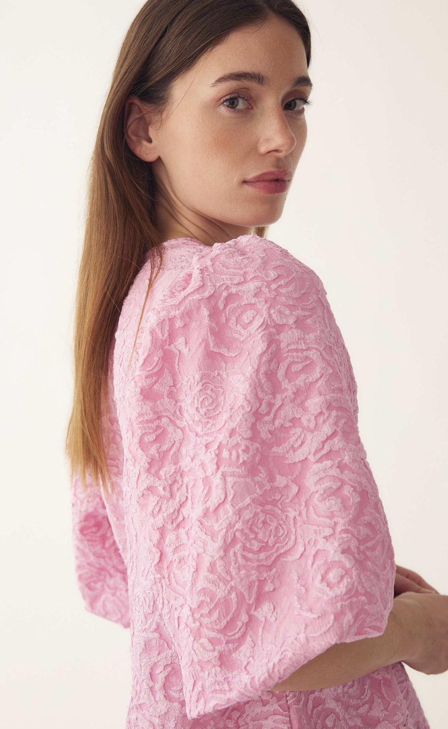 Noella Bluse - Shelly - Baby Pink