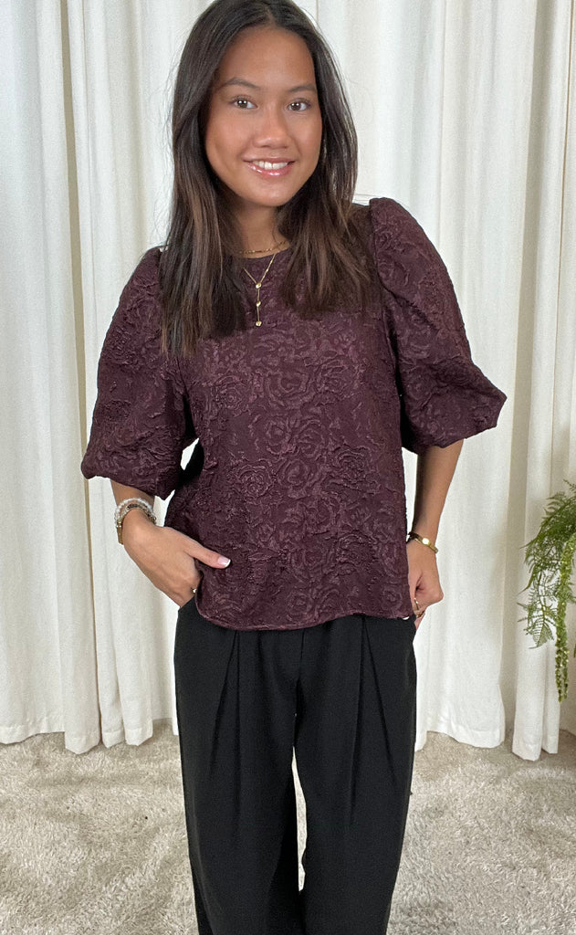 Noella Bluse - Shelly - Winetasting