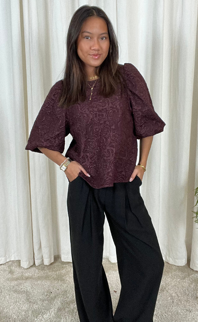 Noella Bluse - Shelly - Winetasting