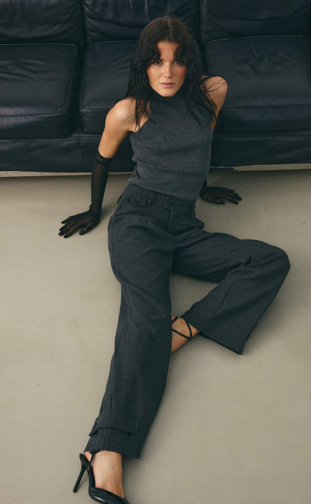 Noella Bukser - Joann - Dark Grey Mel.