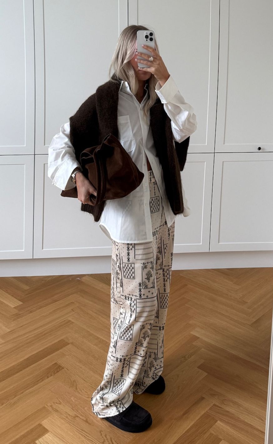 Noella Bukser - Kameron - Dolly Ivory Print