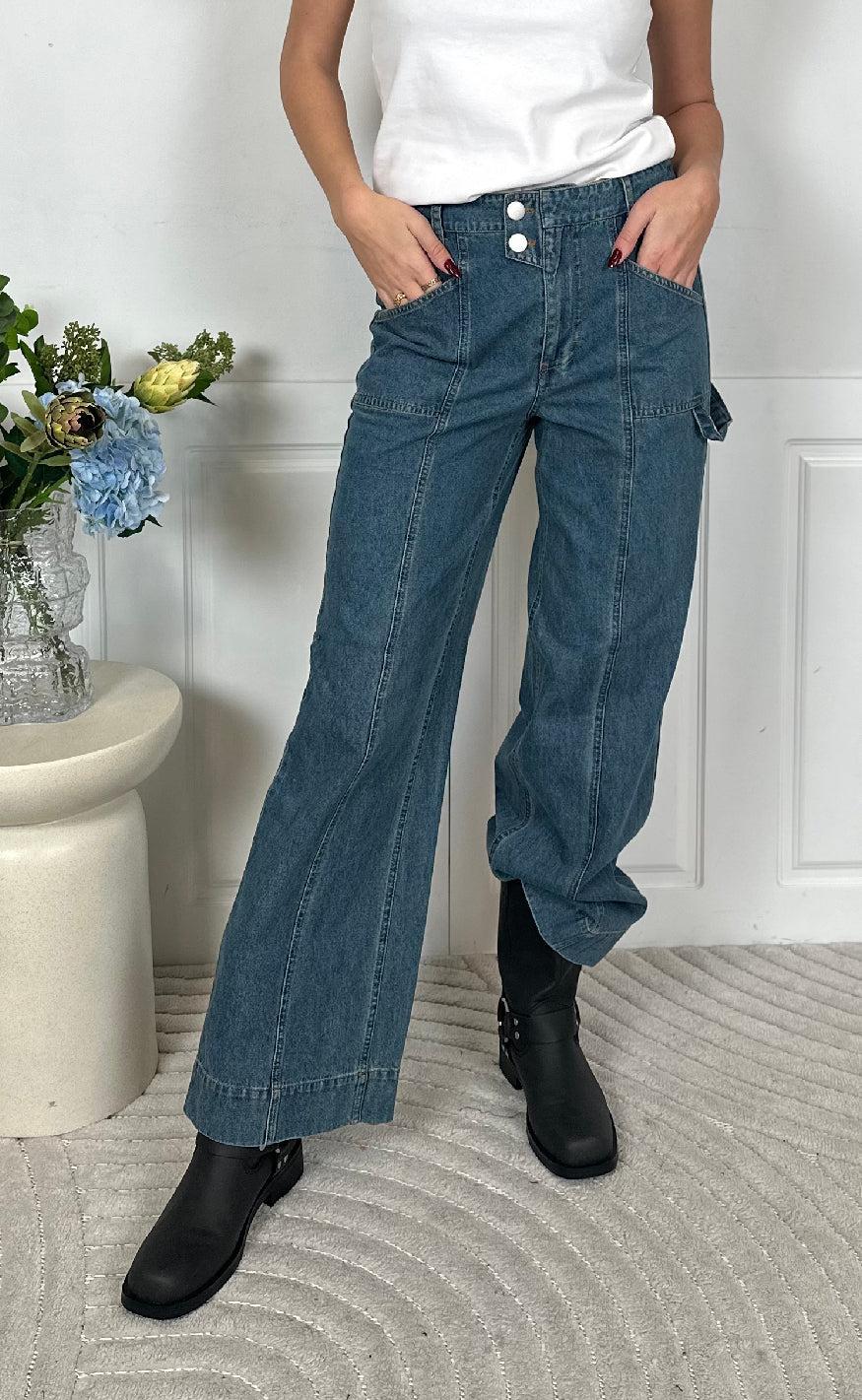 Noella Bukser - Kandice - Vintage Blue Wash