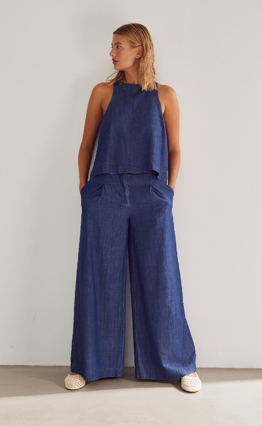Noella Bukser - Kazia - Medium Blue Wash