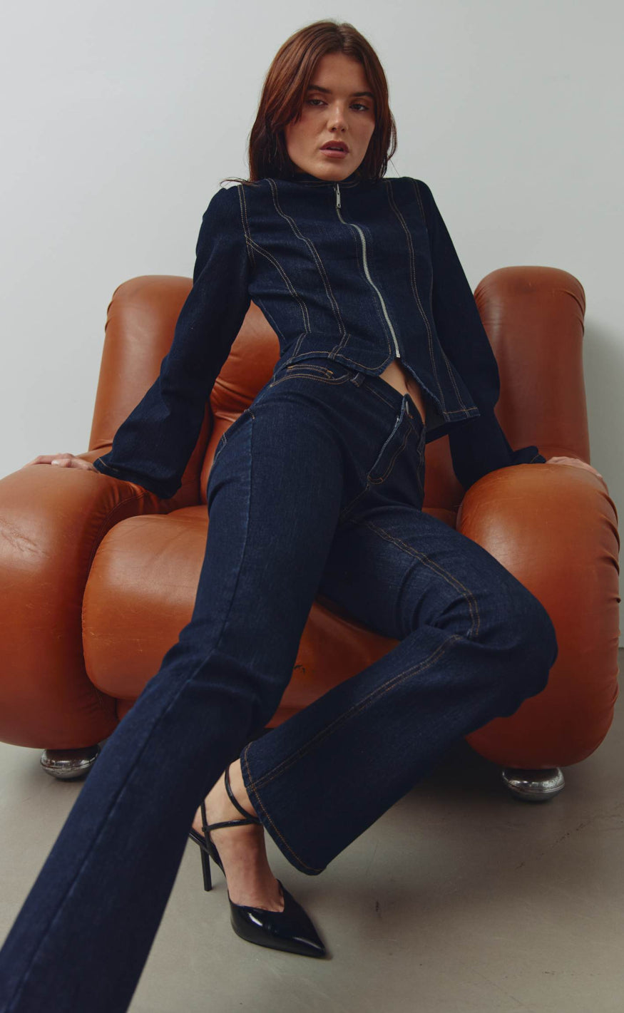 Noella Bukser - Lavella - Blue Unwashed
