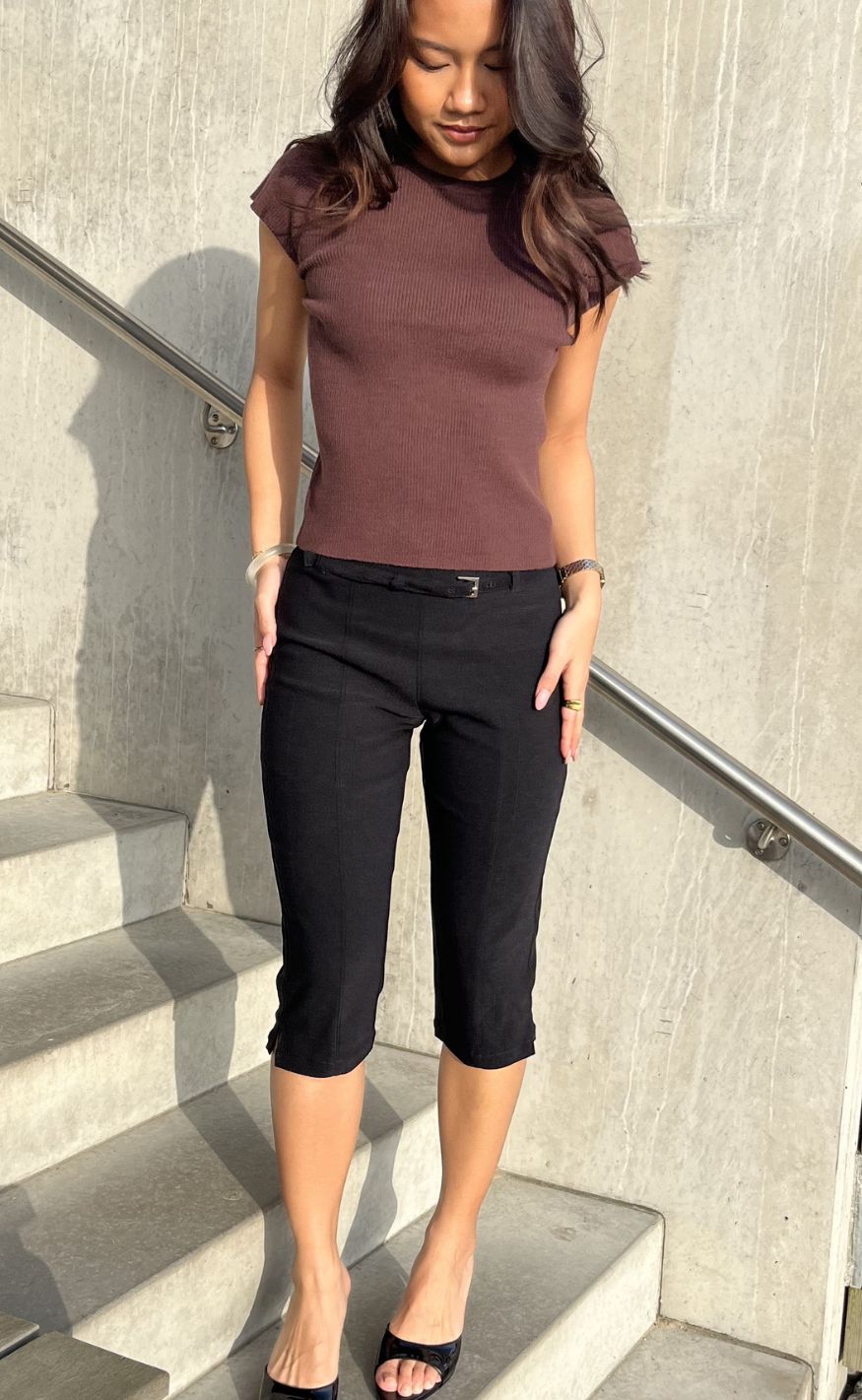 Noella Bukser - Linza Capris - Black