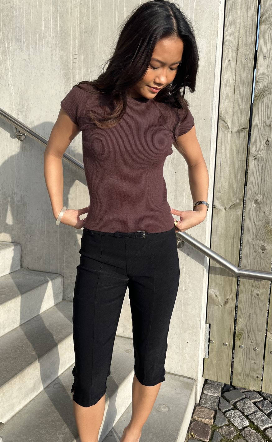 Noella Bukser - Linza Capris - Black