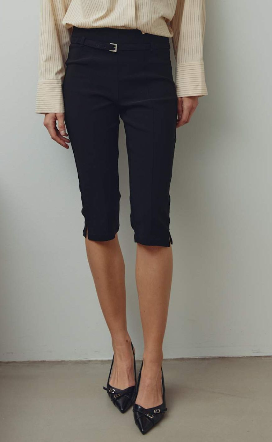 Noella Bukser - Linza Capris - Black