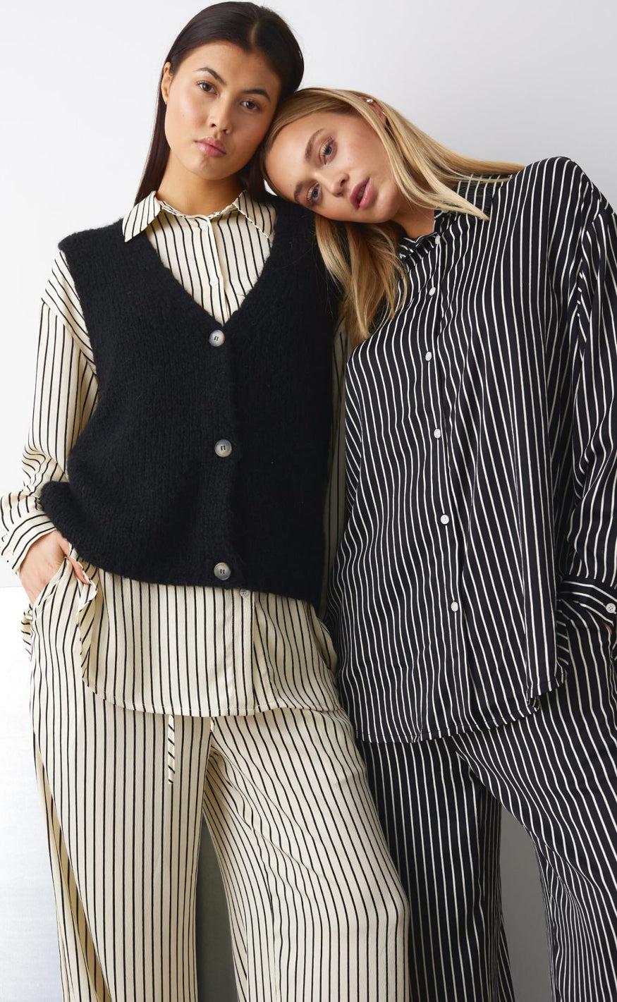Noella Bukser - Samira - Taya Black Stripe