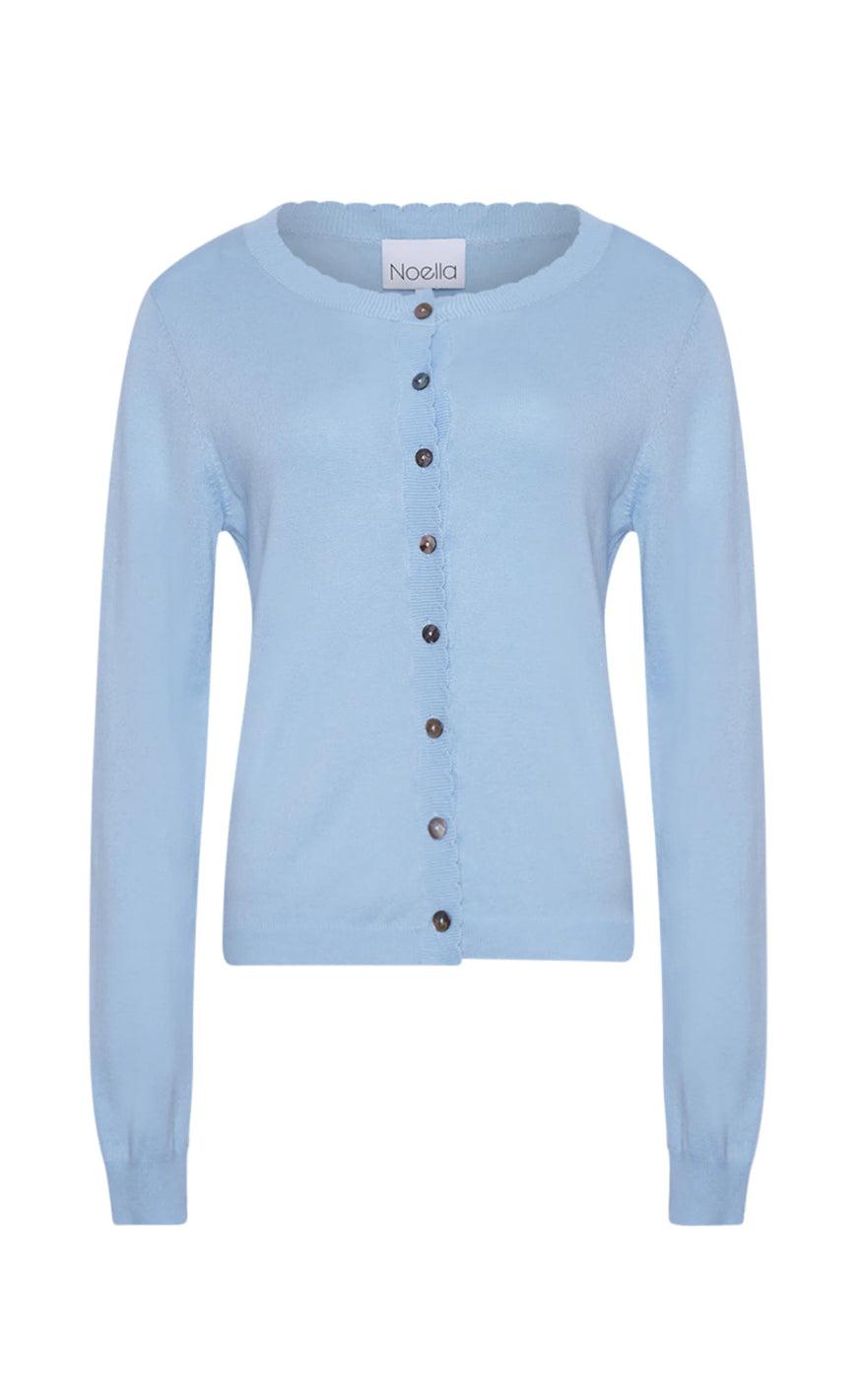 Noella Cardigan - Ayla - Light Blue Melange