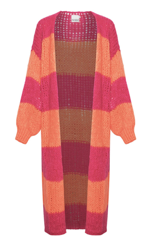 Noella Cardigan - Jagger - Orabel Pink Stripe