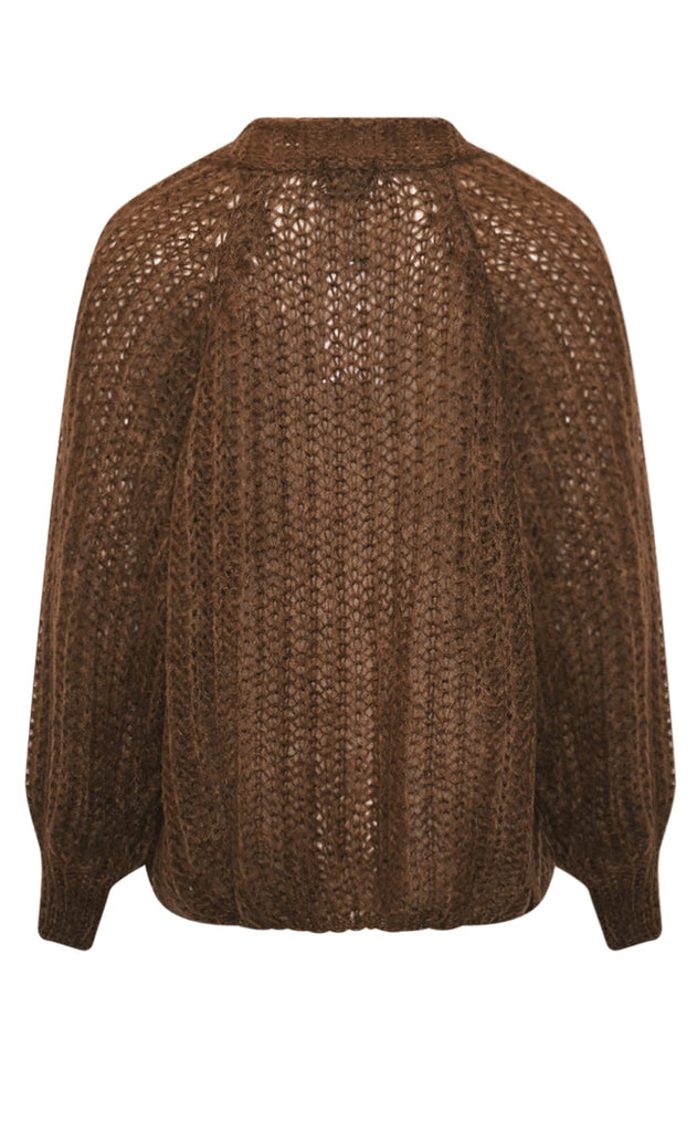 Noella Cardigan - Joseph - Chocolate Melange