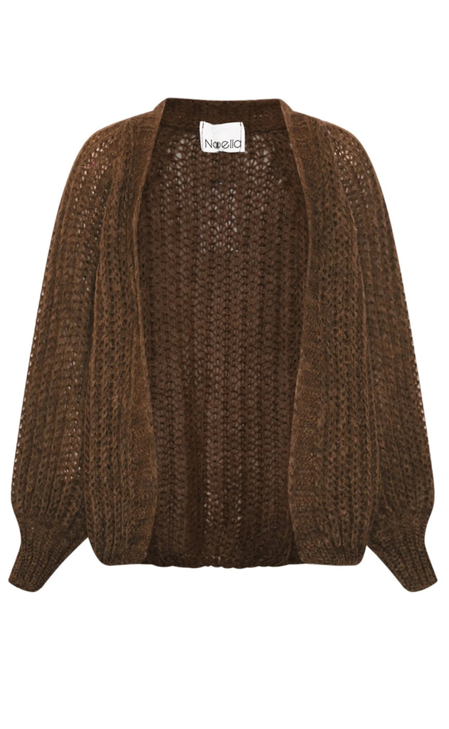 Noella Cardigan - Joseph - Chocolate Melange