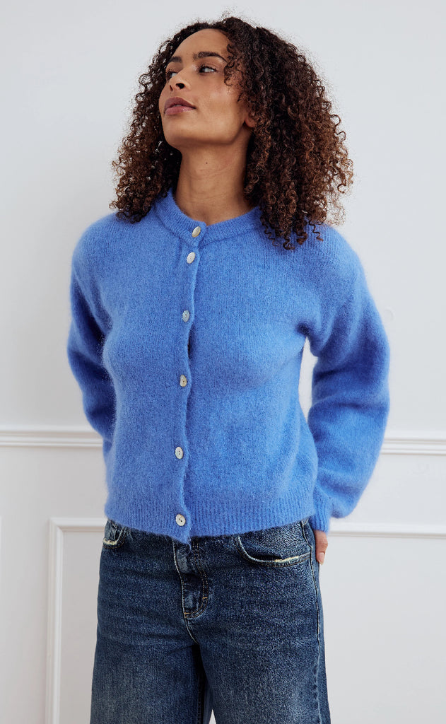 Noella Cardigan - Kae - Dove Blue