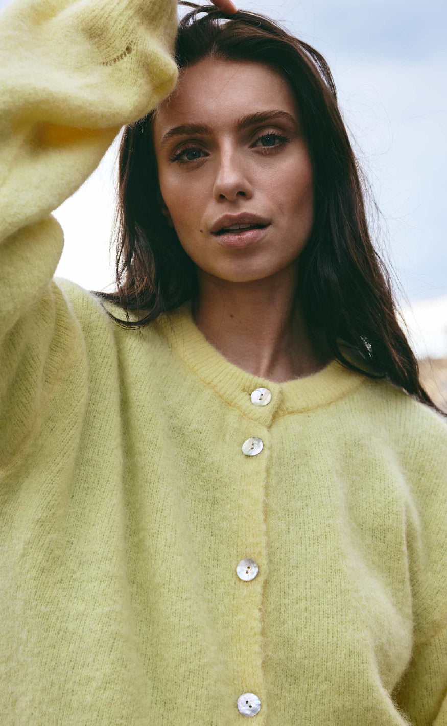 Noella Cardigan - Kae - Light Yellow