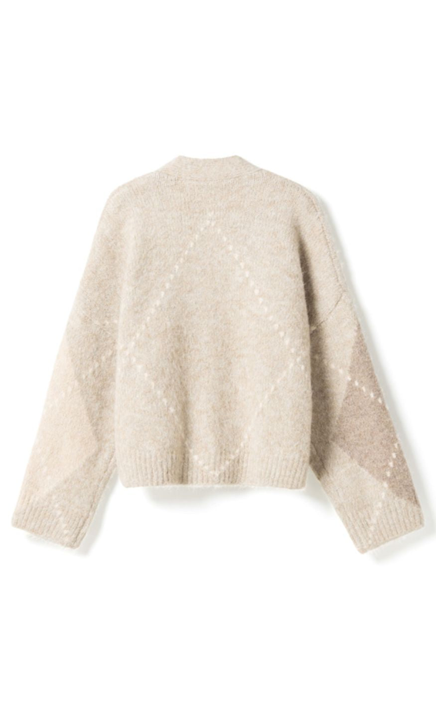 Noella Cardigan - Laiana - Beige Mix