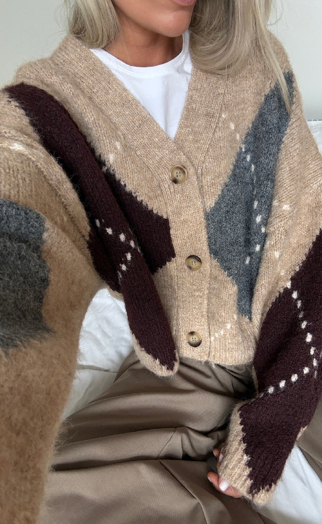 Noella Cardigan - Laiana - Sand Melange