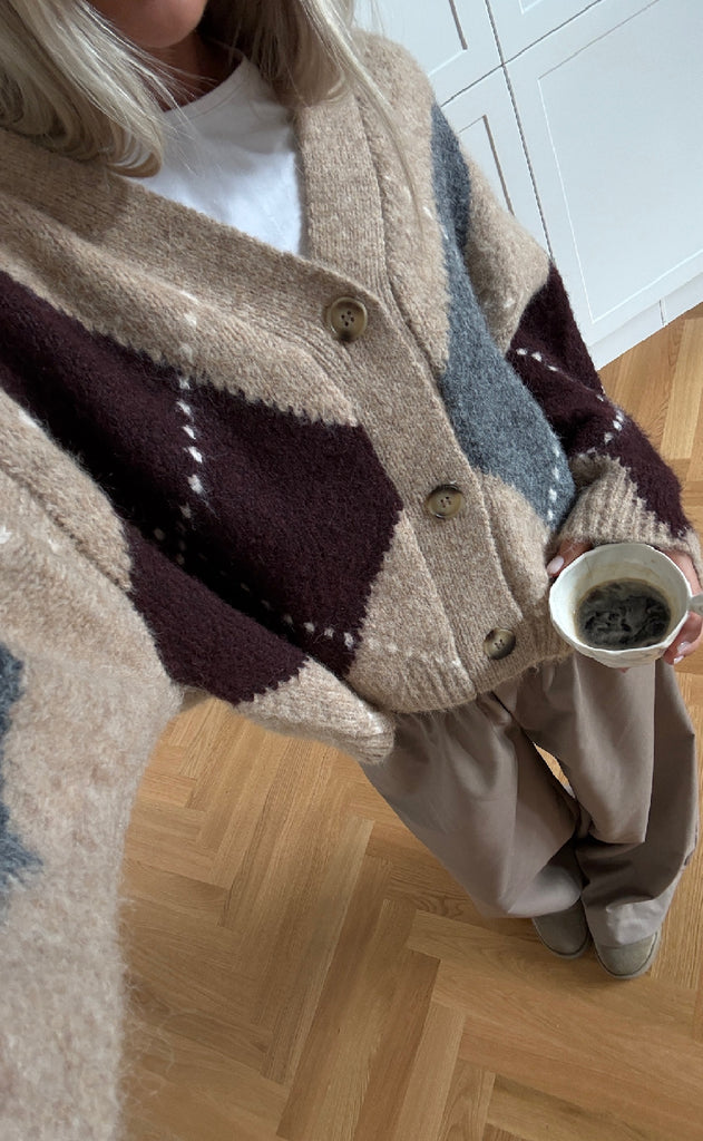 Noella Cardigan - Laiana - Sand Melange