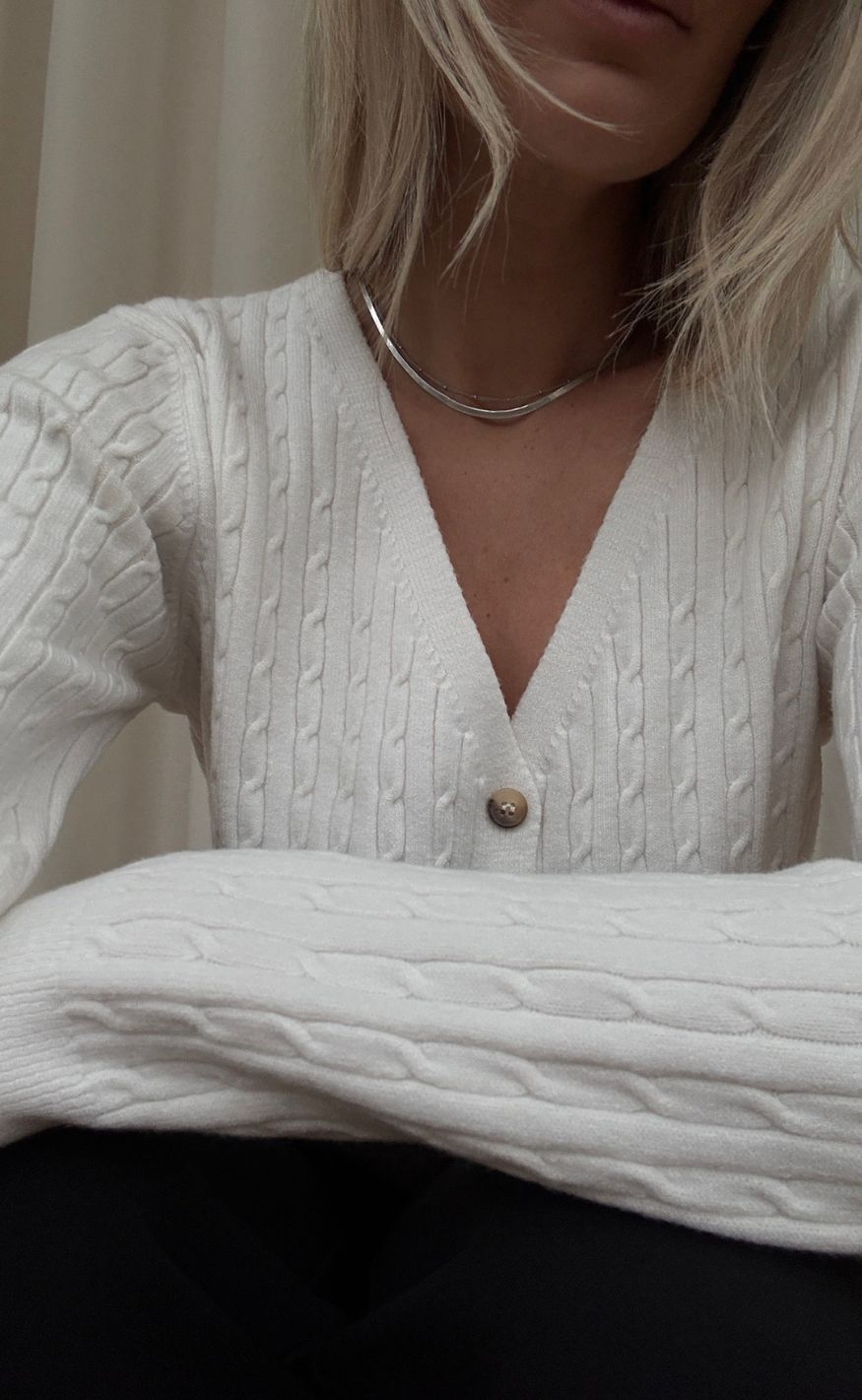 Noella Cardigan - Laliah - Ivory