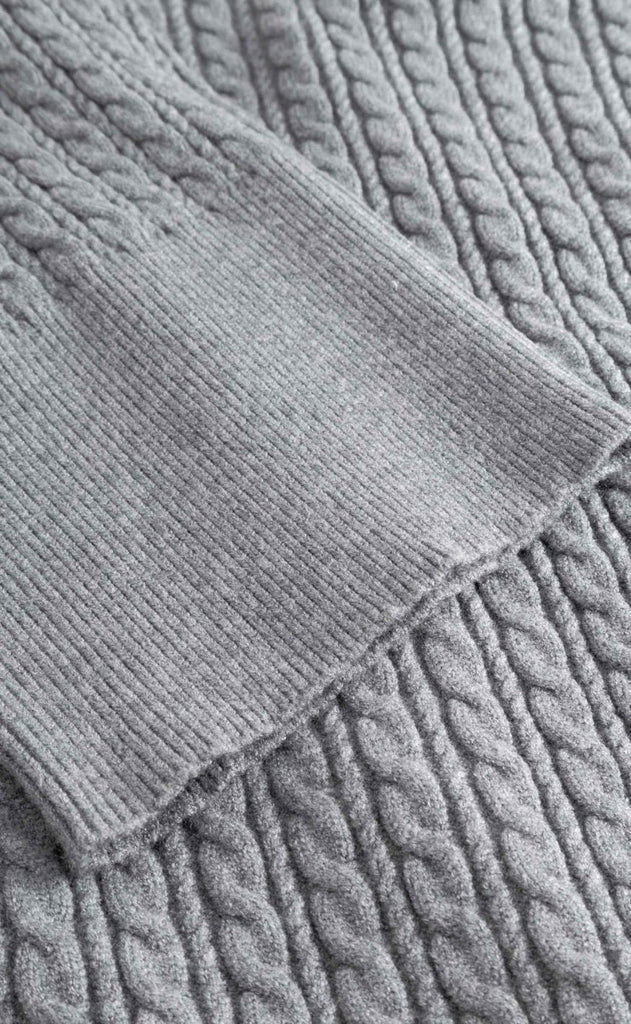 Noella Cardigan - Lenyx - Medium Grey Mel.