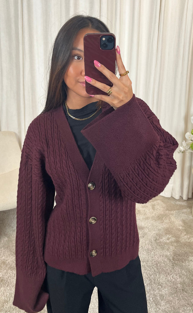 Noella Cardigan - Lenyx - Winetasting