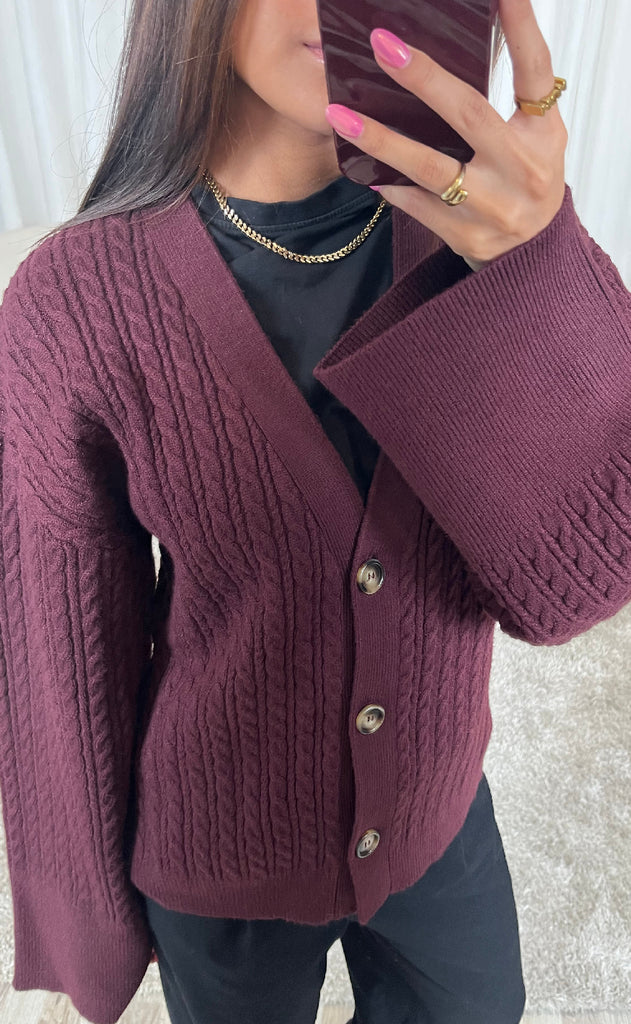 Noella Cardigan - Lenyx - Winetasting