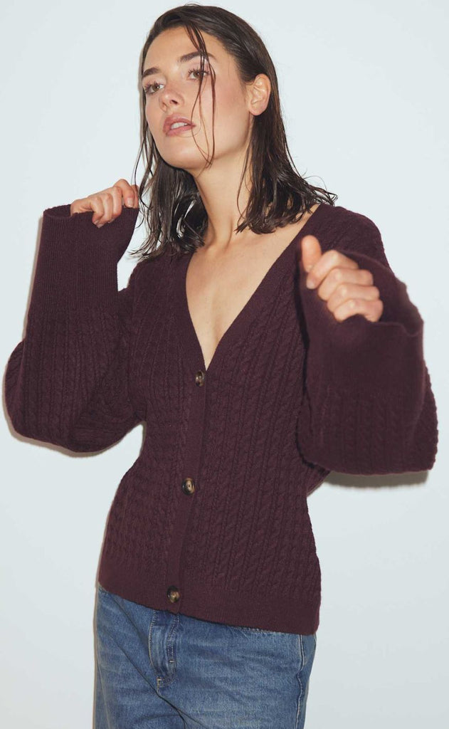 Noella Cardigan - Lenyx - Winetasting