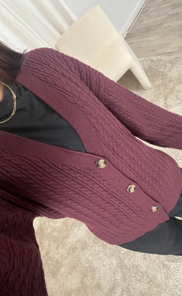 Noella Cardigan - Lenyx - Winetasting