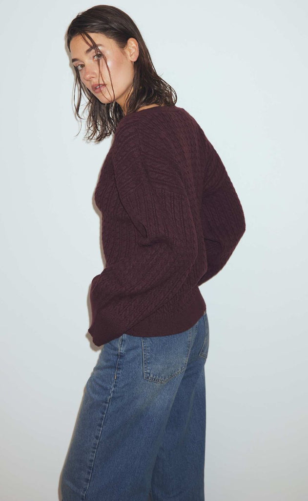 Noella Cardigan - Lenyx - Winetasting