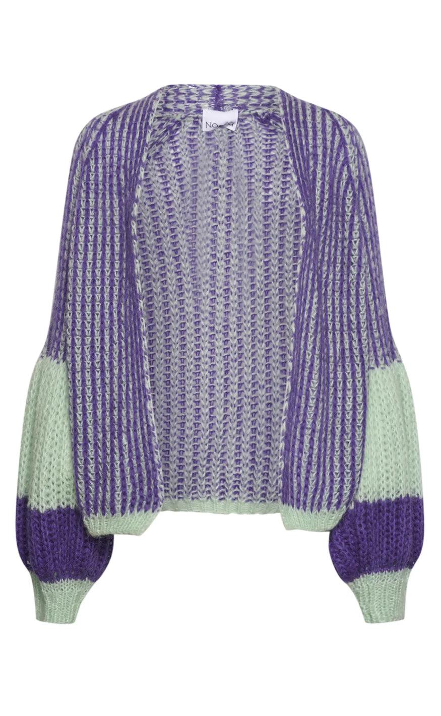 Noella Cardigan - Liana - Lilac/Sage