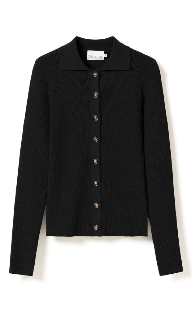 Noella Cardigan - Livanna Knit - Black