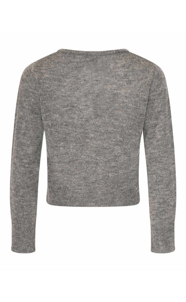 Noella Cardigan - Lya Knit - Dark Grey Melange
