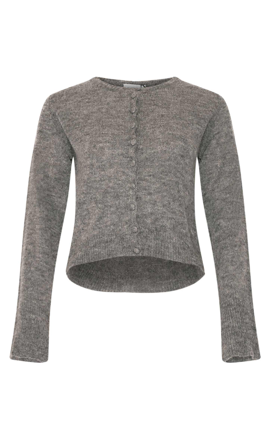 Noella Cardigan - Lya Knit - Dark Grey Melange