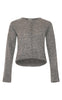Noella Cardigan - Lya Knit - Dark Grey Melange