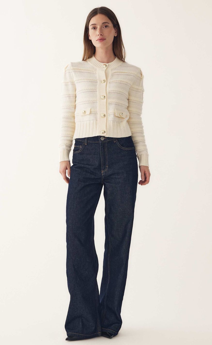 Noella Cardigan - Madison - Ivory