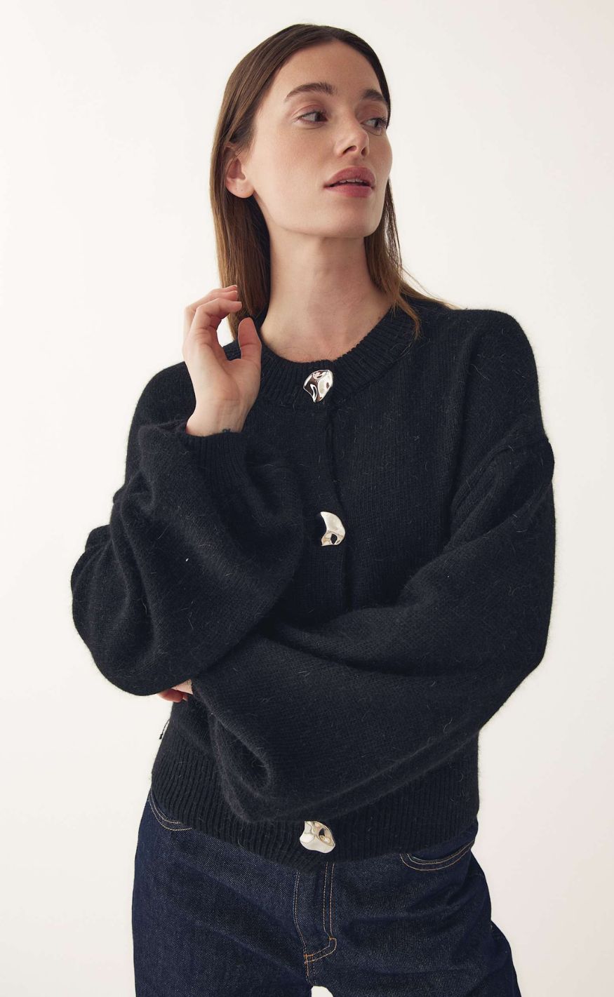 Noella Cardigan - Miley - Black