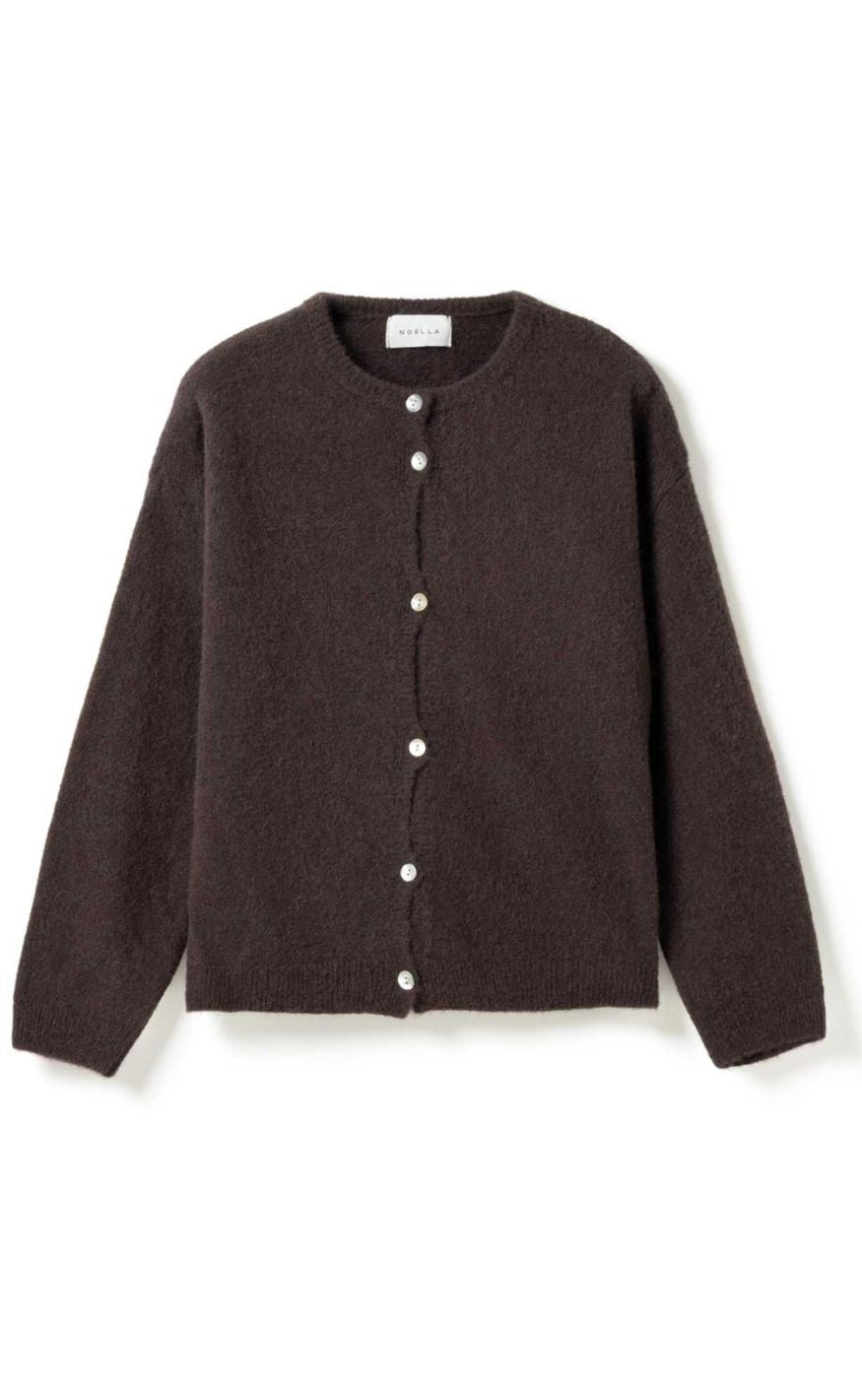 Noella Cardigan - Numa - Chocolate