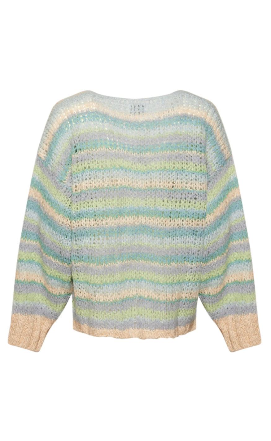 Noella Cardigan - Pool - Blue/Green Mix