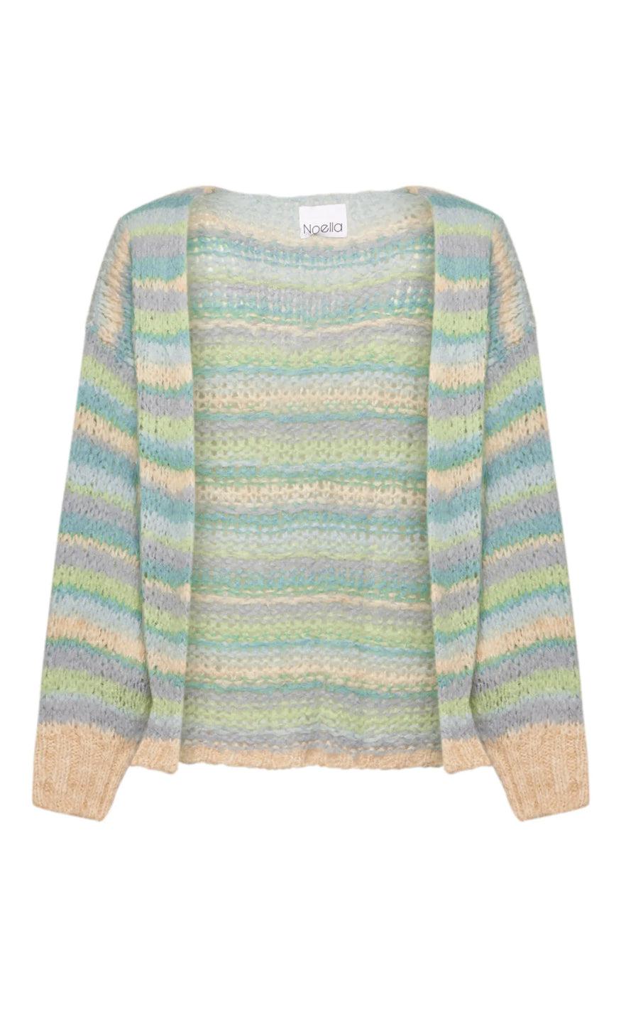 Noella Cardigan - Pool - Blue/Green Mix
