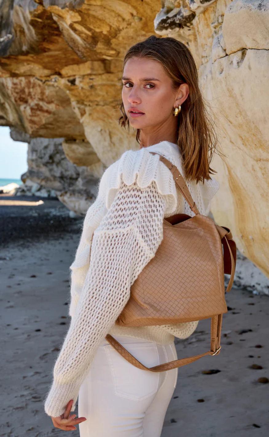 Noella Cardigan - Rosa - Cream