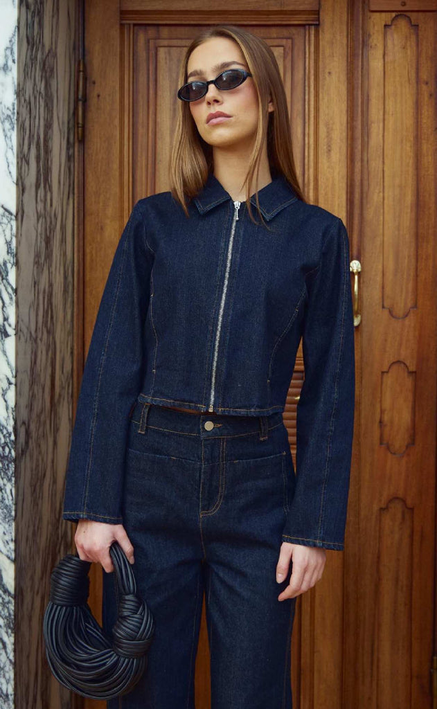 Noella Jakke - Jessi - Blue Unwashed