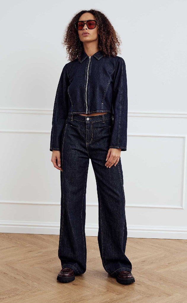 Noella Jakke - Jessi - Blue Unwashed