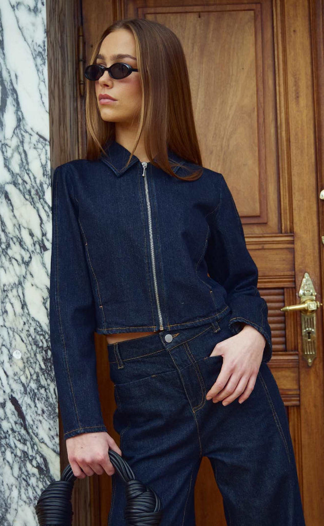 Noella Jakke - Jessi - Blue Unwashed