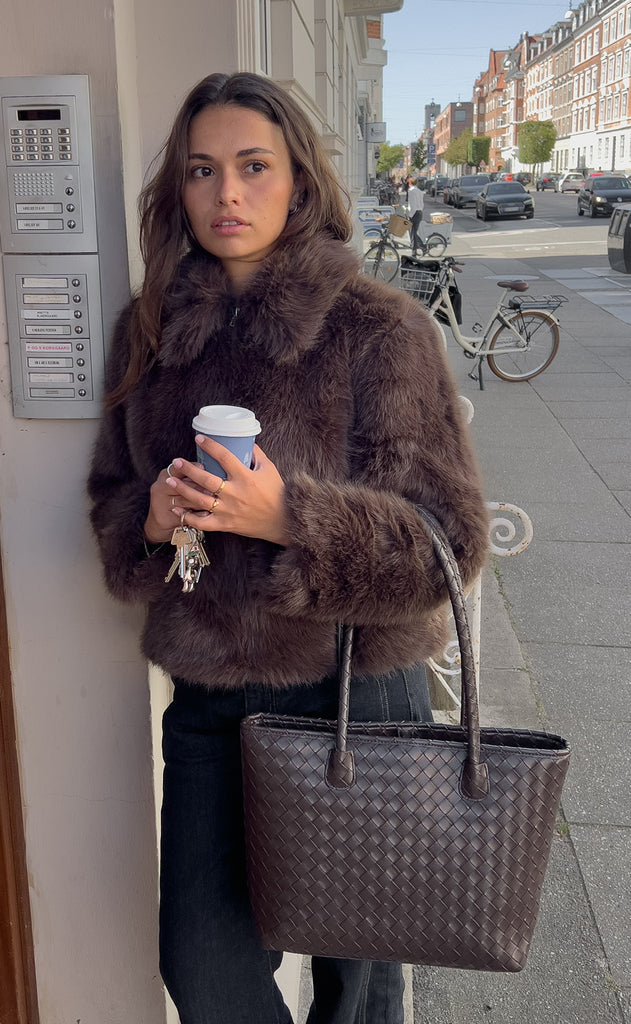 Noella Jakke - Kallysta - Chocolate Brown