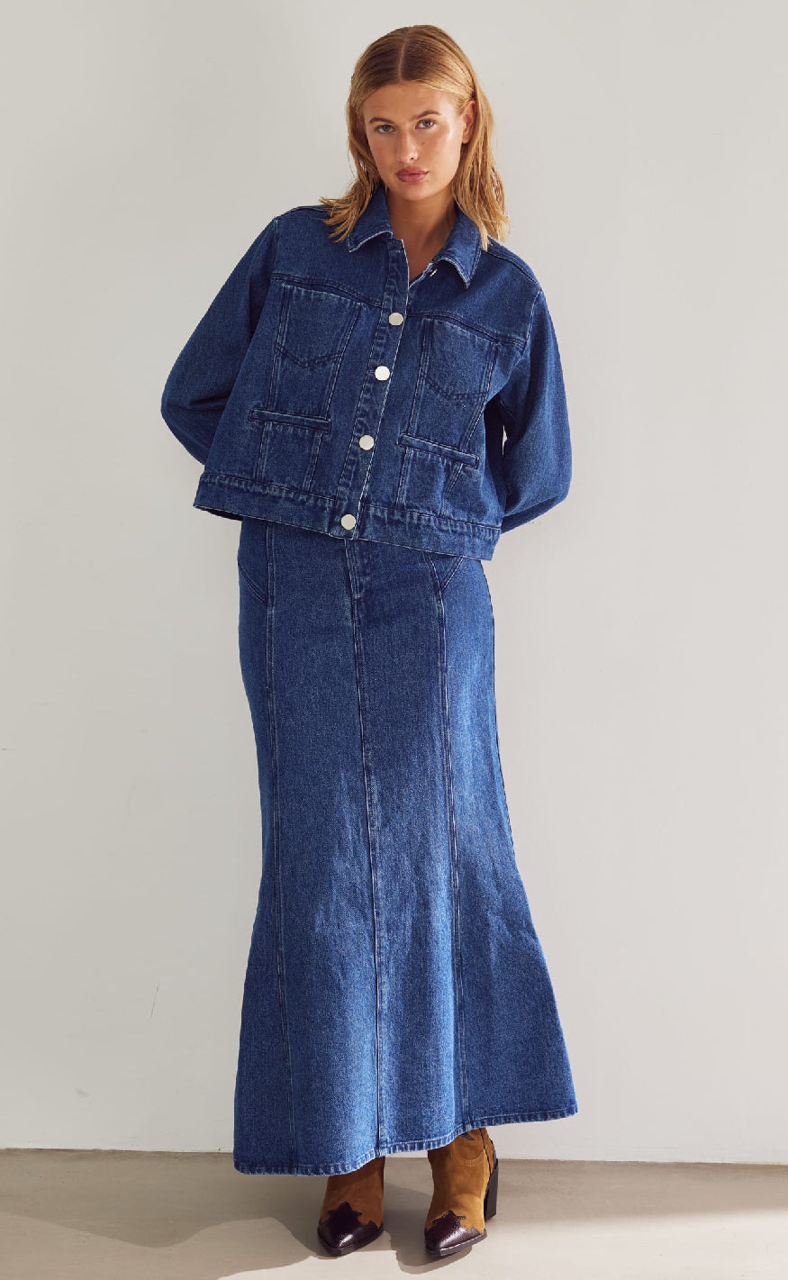 Noella Jakke - Lyric - Blue Denim