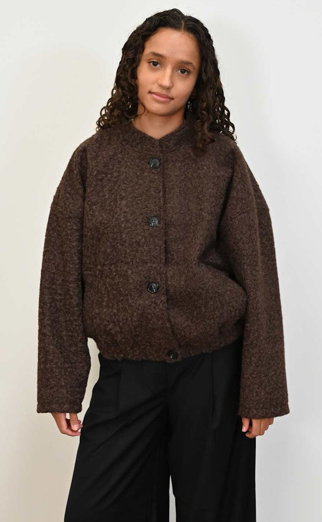 Noella Jakke - N-Marnie - Coffee Melange