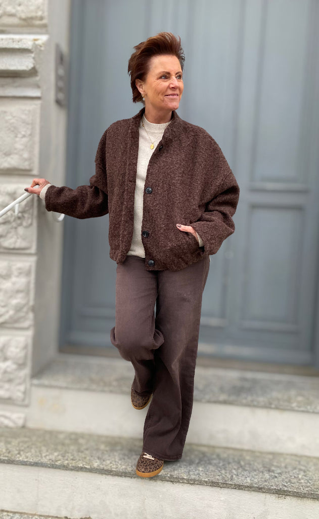 Noella Jakke - N-Marnie - Coffee Melange